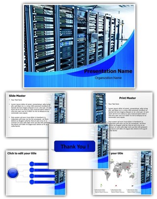 Database Editable PowerPoint Template