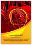 Blood Arteries and Veins Editable Template