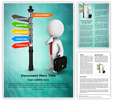 Seeking a job Editable Word Template