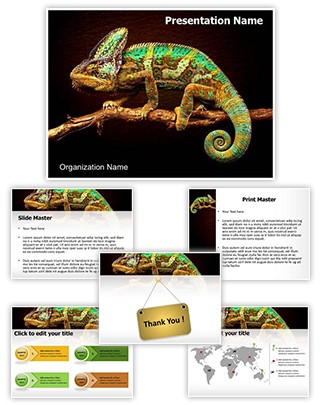 Chameleon Editable PowerPoint Template