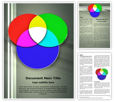 Venn Diagram Editable Word Template