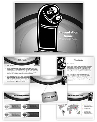 Child Mortality Editable PowerPoint Template