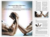 Strong competition Editable PowerPoint Template