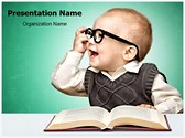 Genius Child Editable PowerPoint Template