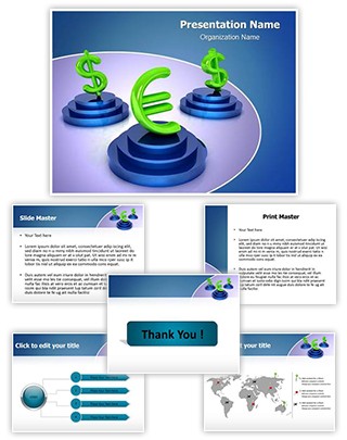 Money Symbols Editable PowerPoint Template