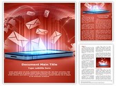 Modern communication Editable PowerPoint Template