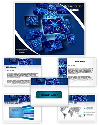 Neuron Function Editable PowerPoint Template