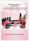 cosmetics Editable Template
