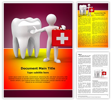 Dental doctor Editable Word Template