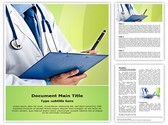 Doctor prescription Editable PowerPoint Template