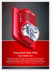 Fire Alarm Editable Template
