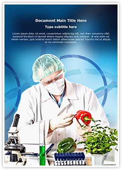 Genetic Engineering Lab Editable Word Template