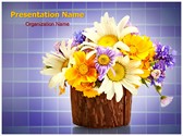 Bouquet Editable PowerPoint Template