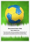 Hand ball Editable Template