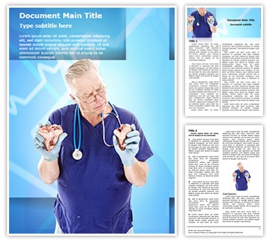 heart transplant Editable Word Template