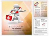 life saving doctor Editable PowerPoint Template