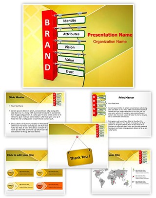 Brand Strategy Branding Editable PowerPoint Template