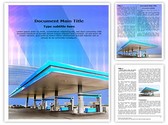 Gasoline Station Editable PowerPoint Template