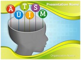 Autism Head Editable PowerPoint Template