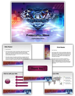 Diamond Editable PowerPoint Template