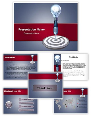 Target Idea Editable PowerPoint Template