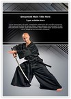 kendo Warrior Editable Template