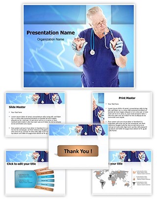 Heart Transplant Editable PowerPoint Template