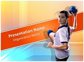 Handball Editable PowerPoint Template