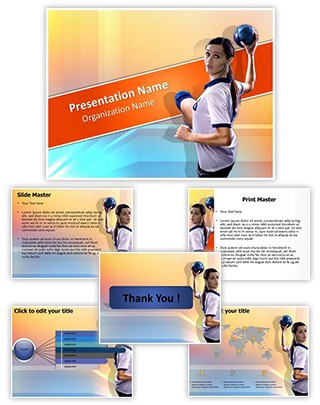 Handball Editable PowerPoint Template