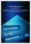 Administrator Password Editable Template