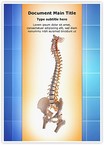 Human spinal Editable Template