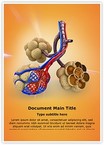 Alveoli in Lungs Editable Template