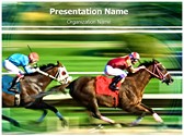 Racing Horses Template