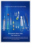surgical equipment Editable Template