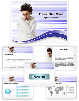 Mentally Ill Editable PowerPoint Template