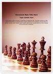 Wooden Chess Editable Template