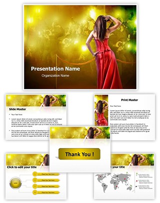 Celebrity Editable PowerPoint Template