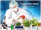 Genetic Engineering Lab Editable PowerPoint Template