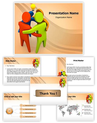 Group Idea Editable PowerPoint Template