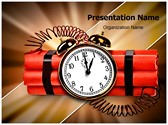 Time Bomb Editable PowerPoint Template