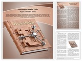 Book of Knowledge Editable PowerPoint Template