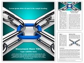 3D Chain Editable PowerPoint Template