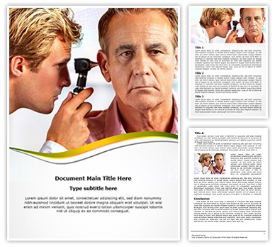 Audiology Editable Word Template