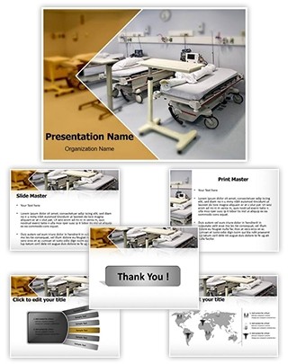 Hospital Room Editable PowerPoint Template