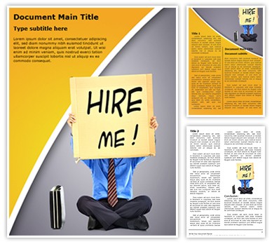 Hiring Editable Word Template