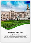 Buckingham Palace Editable Template