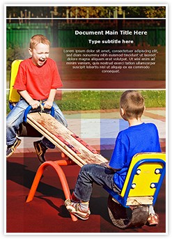 Kids on Seesaw