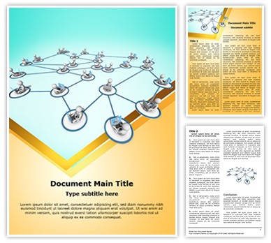 Cloud Networking Editable Word Template