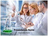 Science Students Laboratory Editable PowerPoint Template