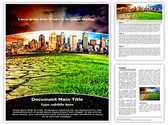 Climate Change Editable PowerPoint Template